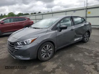 2023 Nissan Versa S with VIN 3N1CN8DV1PL819148, listed as a Copart auction lot 58333445 with 21,198 mi miles and Salvage title. Bid and sale history available at DreamBid. Image 1.