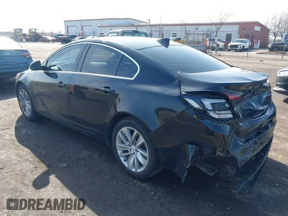 2016 Buick Regal Premium II with VIN 2G4GS5GX5G9184257, listed as a IAAI auction lot 41948485 with 142,061 mi miles and . Bid and sale history available at DreamBid. Image 3.