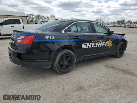 2015 Ford Police Interceptor with VIN 1FAHP2MK7FG159819, listed as a Copart auction lot 53123975 with 136,518 mi miles and Salvage title. Bid and sale history available at DreamBid. Image 3.