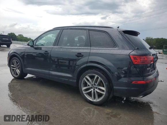 2017 Audi Q7 Prestige with VIN WA1VAAF71HD040809, listed as a Copart auction lot 59728235 with 109,168 mi miles and Salvage title. Bid and sale history available at DreamBid. Image 2.