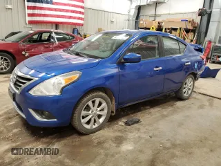 2017 Nissan Versa S with VIN 3N1CN7APXHL803144, listed as a Copart auction lot 55659325 with 51,253 mi miles and Salvage title. Bid and sale history available at DreamBid. Image 1.