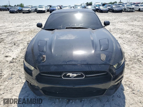 2015 Ford Mustang GT with VIN 1FA6P8CF2F5301424, listed as a Copart auction lot 57391475 with 77,938 mi miles and Salvage title. Bid and sale history available at DreamBid. Image 5.