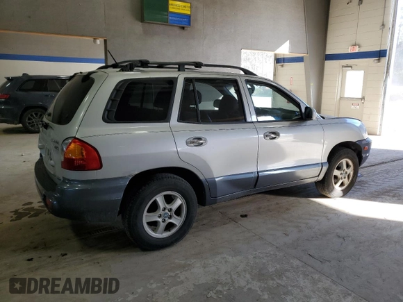 2004 Hyundai Santa Fe GLS with VIN KM8SC73E84U830932, listed as a Copart auction lot 42572735 with 206,142 mi miles and Clean Title. Bid and sale history available at carsss.com. Image 3.