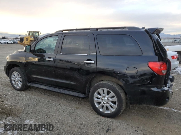 2016 Toyota Sequoia Platinum with VIN 5TDDY5G14GS130926, listed as a Copart auction lot 81528213 with 160,402 mi miles. Bid and sale history available at carsss.com. Image 2.