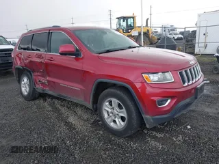 2014 Jeep Grand Cherokee Laredo with VIN 1C4RJFAG7EC213469, listed as a IAAI auction lot 41825075 with 163,417 mi miles. Bid and sale history available at carsss.com. Image 1.