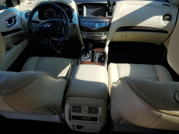 2015 Infiniti QX60 with VIN 5N1AL0MM3FC507289, listed as a Copart auction lot 53088675 with 127,412 mi miles and Salvage Title. Bid and sale history available at carsss.com. Image 8.