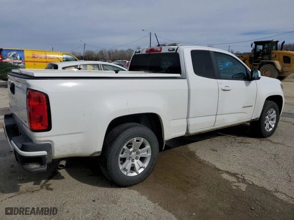 2021 Chevrolet Colorado 2WD LT with VIN 1GCHSCEA9M1225355, listed as a Copart auction lot 43802865 with 73,993 mi miles and Clean Title. Bid and sale history available at carsss.com. Image 3.
