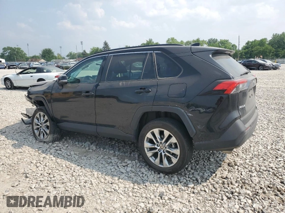 2022 Toyota RAV4 XLE Premium with VIN 2T3A1RFV7NC272235, listed as a Copart auction lot 59426215 with Not provided miles and Salvage title. Bid and sale history available at DreamBid. Image 2.