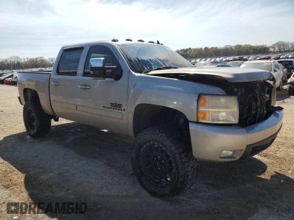 2008 Chevrolet Silverado 1500 LTZ with VIN 3GCEK13M88G148781, listed as a Copart auction lot 50987605 with Not Provided miles and Salvage Title. Bid and sale history available at DreamBid. Image 4.