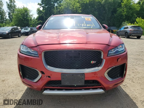 2017 Jaguar F-Pace S с VIN SADCM2BV0HA052552, выставлен на аукционе Copart как лот 62494825 с пробегом Не указан миль и Списание • Salvage title. История ставок и продаж доступна на DreamBid. Изображение 5.
