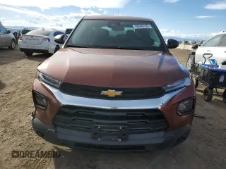 2021 Chevrolet TrailBlazer LS with VIN KL79MNSL0MB076812, listed as a Copart auction lot 46640155 with 20,763 mi miles and Salvage Title. Bid and sale history available at carsss.com. Image 5.