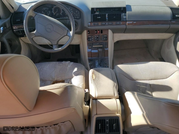 1995 Mercedes-Benz S Class with VIN WDBGA33E0SA204247, listed as a Copart auction lot 89249285 with NaN miles and Salvage Title. Bid and sale history available at carsss.com. Image 8.