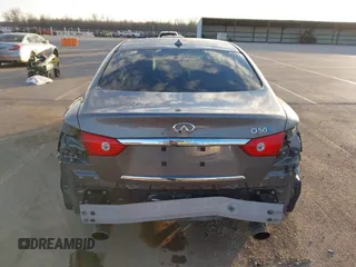 2014 Infiniti Q50 Hybrid Sport with VIN JN1AV7AP4EM691658, listed as a IAAI auction lot 41164910 with 90,521 mi miles and . Bid and sale history available at DreamBid. Image 17.