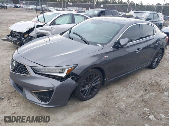 2022 Acura ILX Premium with VIN 19UDE2F85NA002969, listed as a IAAI auction lot 41373487 with 25,242 mi miles and . Bid and sale history available at DreamBid. Image 17.