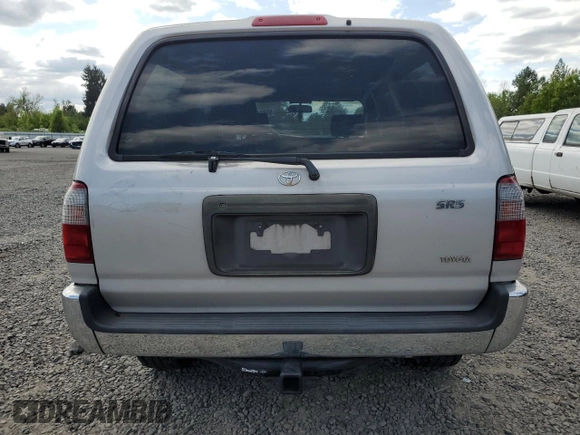 1999 Toyota 4Runner SR5 with VIN JT3GN86R7X0106125, listed as a Copart auction lot 55814775 with 292,758 mi miles and Clean Title. Bid and sale history available at DreamBid. Image 6.