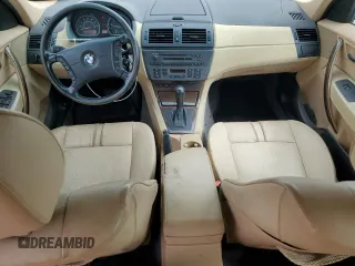 2004 BMW X3 2.5i with VIN WBXPA73424WB24749, listed as a Copart auction lot 54554075 with 166,954 mi miles and Clean Title. Bid and sale history available at DreamBid. Image 8.