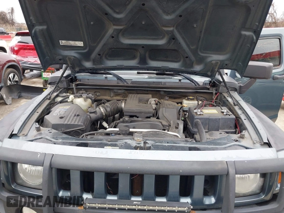 2006 Hummer H3 with VIN 5GTDN136768328477, listed as a IAAI auction lot 41503307 with 186,944 mi miles. Bid and sale history available at carsss.com. Image 10.