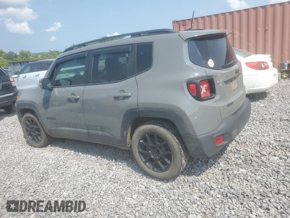 2020 Jeep Renegade Latitude with VIN ZACNJABB0LPM02796, listed as a Copart auction lot 58173715 with Not provided miles and Salvage title. Bid and sale history available at DreamBid. Image 2.