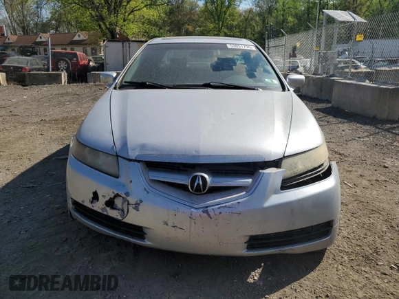 2005 Acura TL with VIN 19UUA66265A080997, listed as a Copart auction lot 53651795 with 87,424 mi miles and Salvage Title. Bid and sale history available at carsss.com. Image 5.
