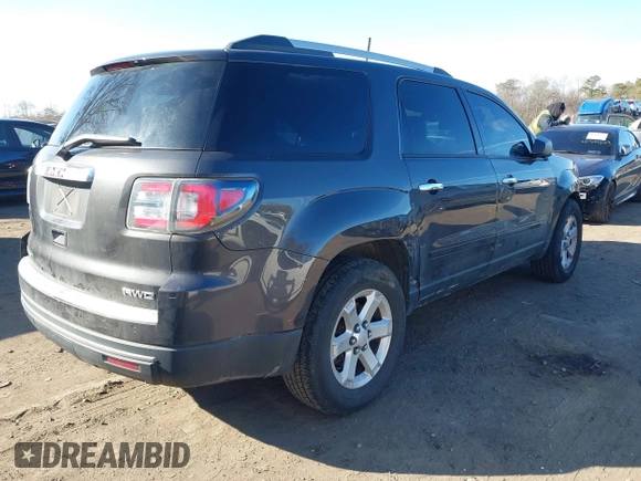 2015 GMC Acadia SLE with VIN 1GKKVPKD5FJ270397, listed as a IAAI auction lot 41592634 with 87,724 mi miles. Bid and sale history available at carsss.com. Image 4.