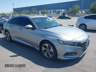 2019 Honda Accord EX-L with VIN 1HGCV1F50KA112433, listed as a IAAI auction lot 42568682 with 89,351 mi miles and . Bid and sale history available at DreamBid. Image 1.