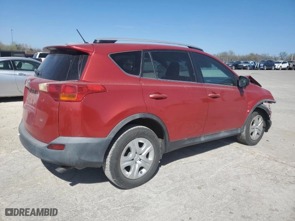 2014 Toyota RAV4 LE with VIN 2T3ZFREV3EW113345, listed as a Copart auction lot 49911645 with 117,795 mi miles and Salvage Title. Bid and sale history available at carsss.com. Image 3.