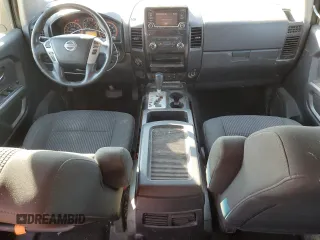2015 Nissan Titan SV with VIN 1N6AA0EC1FN507132, listed as a Copart auction lot 74401954 with 169,236 mi miles and Salvage title. Bid and sale history available at DreamBid. Image 8.