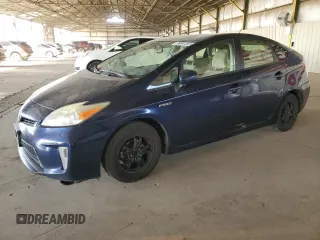 2013 Toyota Prius One with VIN JTDKN3DU0D1720892, listed as a Copart auction lot 66561265 with 220,517 mi miles and Clean title. Bid and sale history available at DreamBid. Image 1.