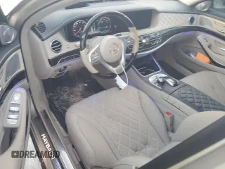 2020 Mercedes-Benz S-Class Maybach S 560 with VIN W1KUX8GB2LA555345, listed as a Copart auction lot 74053994 with 19,346 mi miles and Non Repairable. Bid and sale history available at carsss.com. Image 8.