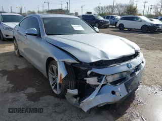 2018 BMW 4 Series 430i with VIN WBA4J1C5XJBM10934, listed as a IAAI auction lot 41678808 with 89,549 mi miles and . Bid and sale history available at carsss.com. Image 1.