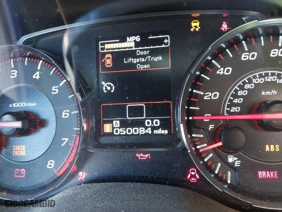2020 Subaru WRX with VIN JF1VA1A60L9821357, listed as a IAAI auction lot 40830371 with 50,084 mi miles. Bid and sale history available at carsss.com. Image 15.