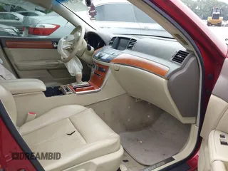 2006 Infiniti M Sport z VIN JNKAY01E76M104833, wystawiony jako IAAI lot #42276795 z przebiegiem 196 550 mil mil oraz . Historia ofert i sprzedaży dostępna na DreamBid. Obrazek 5.