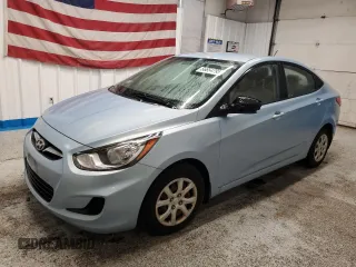 2014 Hyundai Accent GLS z VIN KMHCT4AE3EU729935, wystawiony jako Copart lot #56654795 z przebiegiem Nie podano mil oraz Czysty tytuł • Clean title. Historia ofert i sprzedaży dostępna na DreamBid. Obrazek 1.