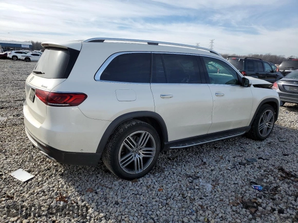 2020 Mercedes-Benz GLS 450 with VIN 4JGFF5KE3LA075672, listed as a Copart auction lot 41018854 with 57,006 mi miles and . Bid and sale history available at DreamBid. Image 3.
