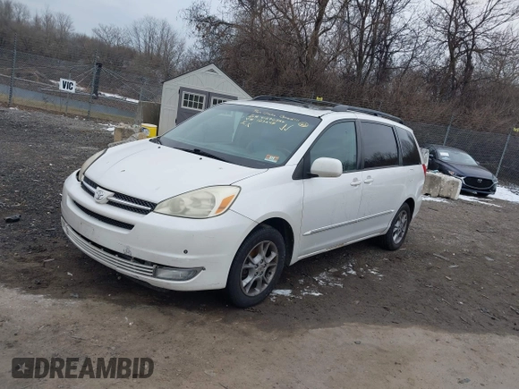 2004 Toyota Sienna XLE with VIN 5TDZA22C94S103248, listed as a IAAI auction lot 41276855 with 186,414 mi miles and . Bid and sale history available at DreamBid. Image 2.