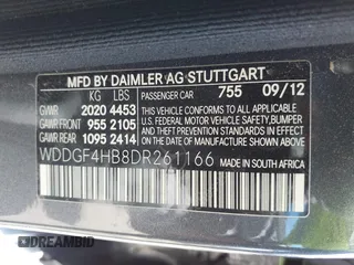 2013 Mercedes-Benz C 250 Sport z VIN WDDGF4HB8DR261166, wystawiony jako IAAI lot #41826220 z przebiegiem 67 660 mil mil oraz . Historia ofert i sprzedaży dostępna na DreamBid. Obrazek 9.