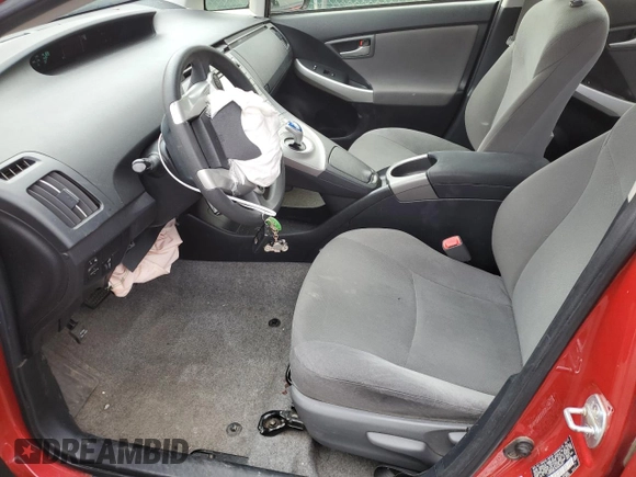 2013 Toyota Prius One with VIN JTDKN3DU9D5645327, listed as a Copart auction lot 53101285 with 190,835 mi miles and Salvage Title. Bid and sale history available at DreamBid. Image 7.