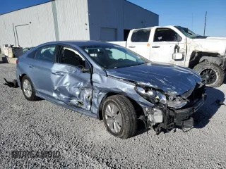 2018 Hyundai Sonata Hybrid SE with VIN KMHE24L36JA078562, listed as a Copart auction lot 41896565 with 121,959 mi miles and Salvage Title. Bid and sale history available at carsss.com. Image 4.