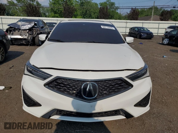 2021 Acura ILX Premium с VIN 19UDE2F81MA000926, выставлен на аукционе Copart как лот 59713225 с пробегом 50 230 миль миль и Списание • Salvage title. История ставок и продаж доступна на DreamBid. Изображение 5.