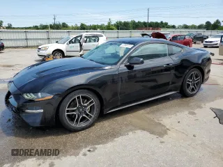 2020 Ford Mustang EcoBoost with VIN 1FA6P8TH5L5184273, listed as a Copart auction lot 57906725 with 47,161 mi miles and Salvage title. Bid and sale history available at DreamBid. Image 1.