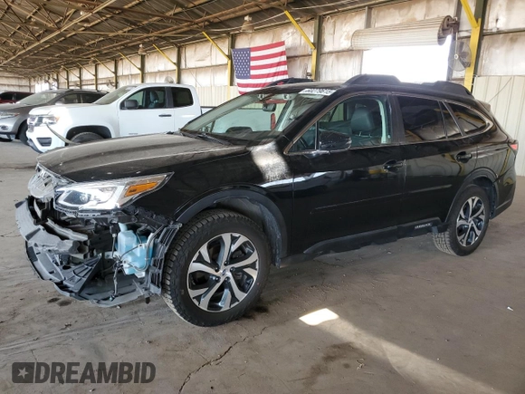 2022 Subaru Outback Limited with VIN 4S4BTANC6N3101022, listed as a Copart auction lot 60279615 with 93,012 mi miles and Salvage title. Bid and sale history available at DreamBid. Image 1.