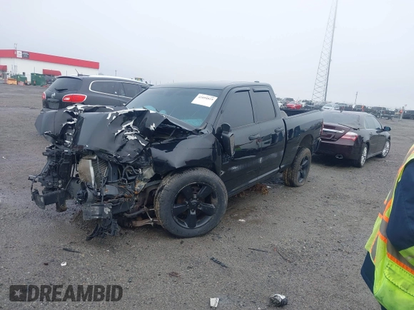2019 Ram 1500 Tradesman with VIN 1C6RR7FT2KS567915, listed as a IAAI auction lot 41894819 with 75,168 mi miles and . Bid and sale history available at DreamBid. Image 16.