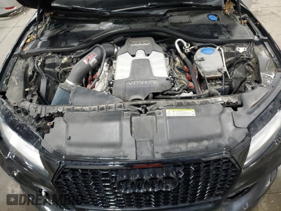 2013 Audi A7 Prestige with VIN WAU2GAFC0DN154192, listed as a Copart auction lot 52795815 with 114,947 mi miles and Salvage title. Bid and sale history available at DreamBid. Image 11.