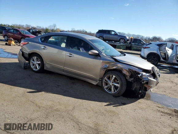 2015 Nissan Altima S with VIN 1N4AL3APXFN340671, listed as a Copart auction lot 50833795 with Not Provided miles and Salvage Title. Bid and sale history available at DreamBid. Image 4.
