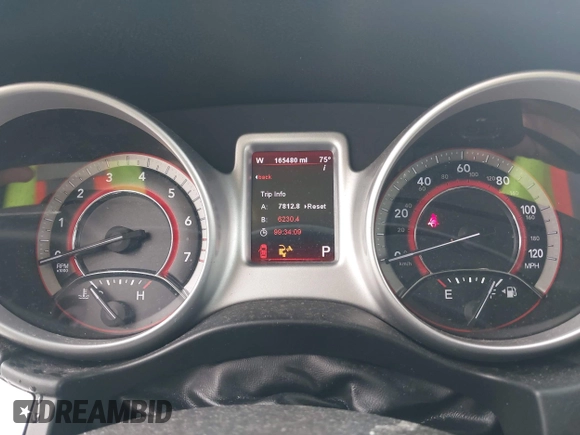 2012 Dodge Journey SXT with VIN 3C4PDCBG3CT331693, listed as a IAAI auction lot 42624751 with 165,480 mi miles and . Bid and sale history available at DreamBid. Image 7.