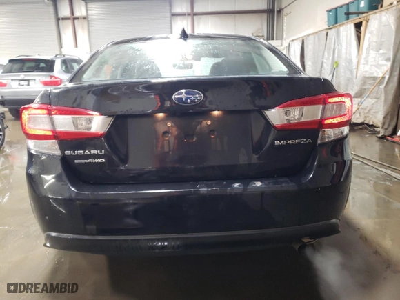 2020 Subaru Impreza Premium with VIN 4S3GKAD66L3605351, listed as a Copart auction lot 85943494 with 33,207 mi miles and Salvage Title. Bid and sale history available at carsss.com. Image 6.