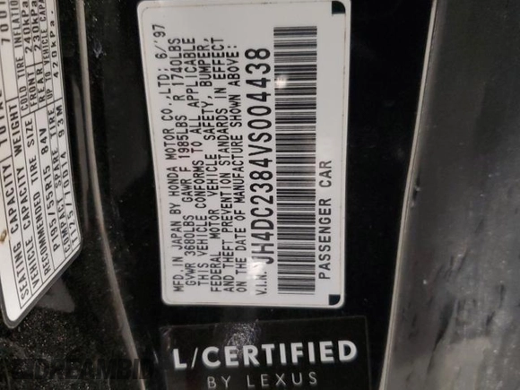 1997 Acura Integra GS-R z VIN JH4DC2384VS004438, wystawiony jako Copart lot #86818404 z przebiegiem 216 134 mil mil oraz Szkoda całkowita • Salvage title. Historia ofert i sprzedaży dostępna na DreamBid. Obrazek 12.