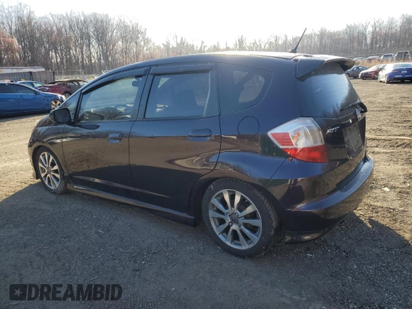 2013 Honda Fit Sport with VIN JHMGE8H56DC029150, listed as a Copart auction lot 49711185 with 131,140 mi miles and Salvage Title. Bid and sale history available at carsss.com. Image 2.