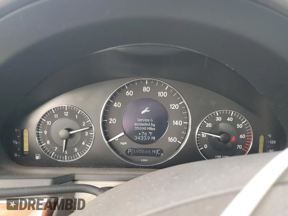 2004 Mercedes-Benz E 320 with VIN WDBUF65JX4A430542, listed as a Copart auction lot 51974815 with 195,666 mi miles and Salvage Title. Bid and sale history available at carsss.com. Image 9.