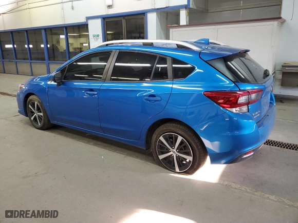 2022 Subaru Impreza Premium with VIN 4S3GTAV6XN3716242, listed as a Copart auction lot 42440035 with 0 mi miles and Salvage Title. Bid and sale history available at carsss.com. Image 2.